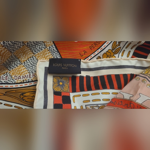 Louis Vouitton Silk Scarf - Picture 9 of 12